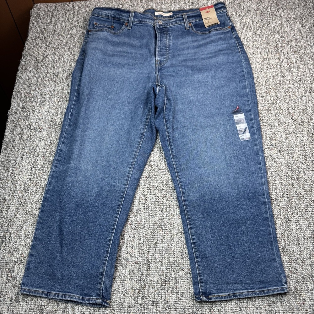 Levi's Mid Blue Straight Leg Jeans